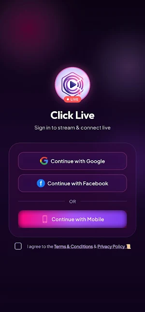 Click Live -Live Video & Voice Screenshot 2