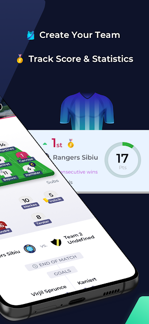 4league - Football Team & League System Management Screenshot 1