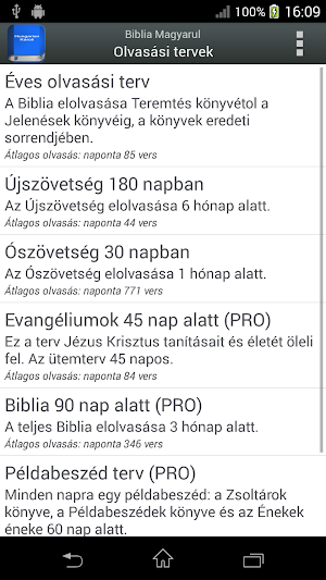 Biblia Magyarul Screenshot 3