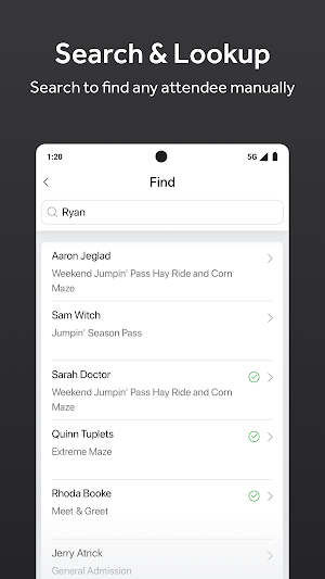 TicketSpice Scanner App Screenshot 2