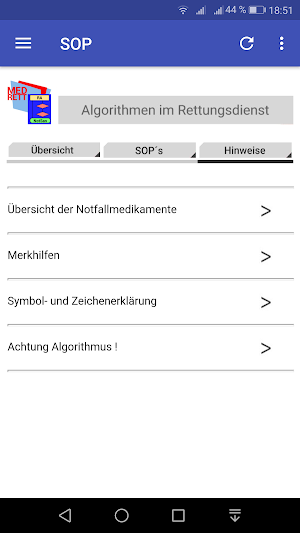 Notfallsanitäter - SOP Screenshot 2