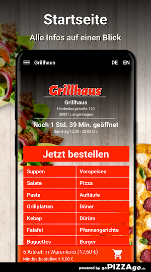 Grillhaus Langenhagen Screenshot 1
