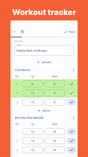 FitFit - Workout Tracker Screenshot 0