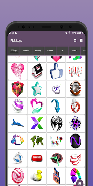 All Logo Maker & poster card Screenshot 3
