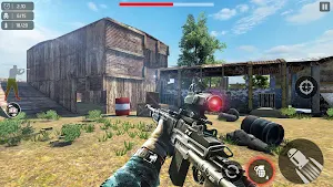 Cover Shoot 3D: Free Commando Game Screenshot 0