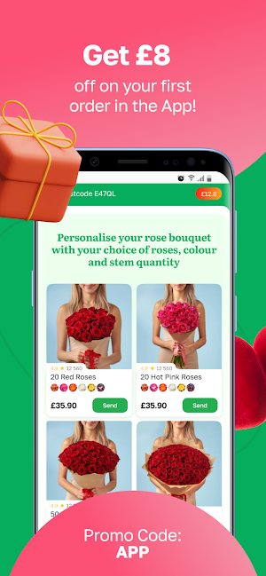 Online Fresh Flowers Delivery Screenshot 0
