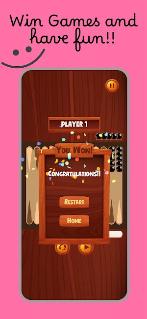 Backgammon Two Player Screenshot 1