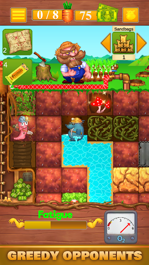 Logic Miner Mole - Puzzle Game Screenshot 1