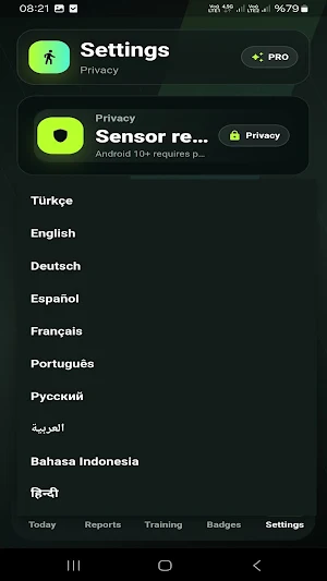 AdimZen: Step Counter Screenshot 0