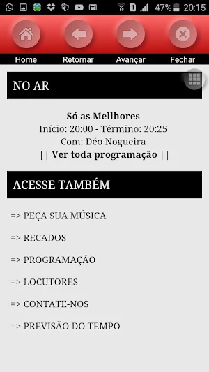 Rádio Novas Canções Screenshot 2