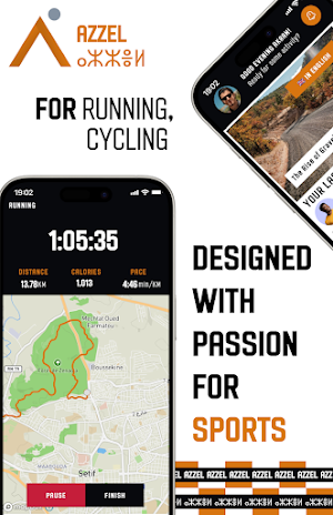 Azzel - Run & Bike Screenshot 2