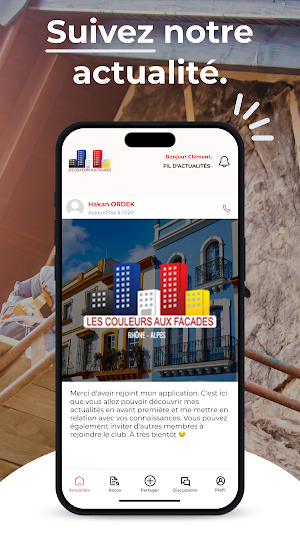 Les Couleurs Aux Facades Screenshot 0