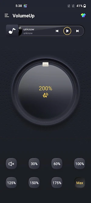 Volume Booster - VolumeUp Screenshot 0