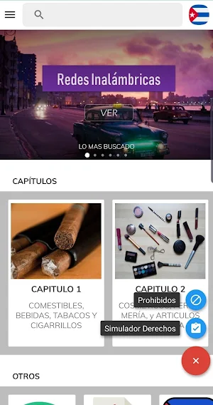 Normas Aduaneras de Cuba Screenshot 0
