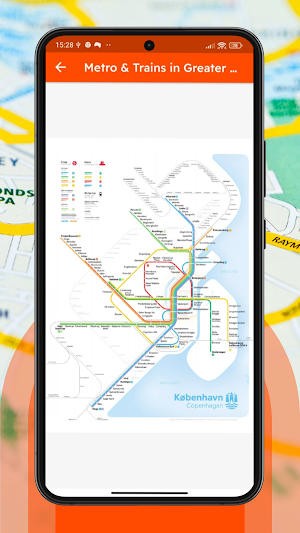 Copenhagen Metro Map Offline Screenshot 0