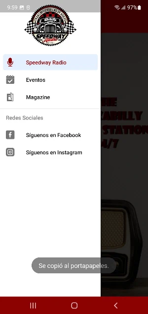 Speedway Radio Screenshot 1