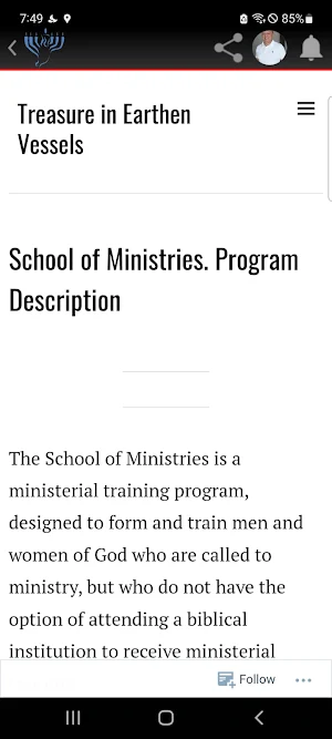 School of Ministries Screenshot 3