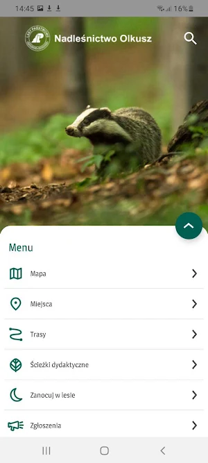 Nadleśnictwo Olkusz Screenshot 1