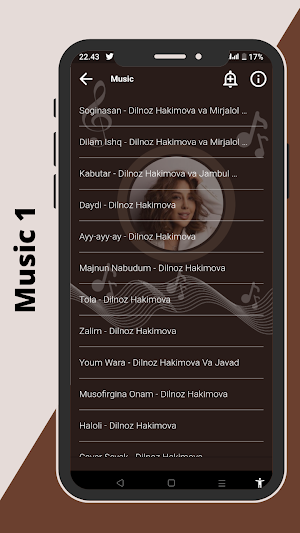 Dilnoz Hakimova Qo'shiqlari Screenshot 2