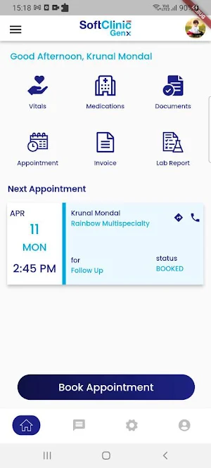 SoftClinic GenX Care Screenshot 0