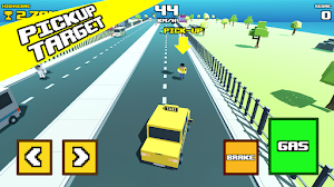 Crazy Road: Taxi Madness Screenshot 1