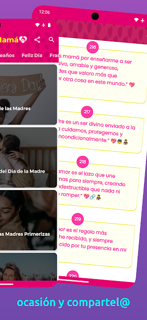Happy Mother's Day Mom Phrases Screenshot 3