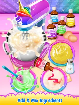 Unicorn Poop - Sweet Trendy Desserts Food Maker Screenshot 0