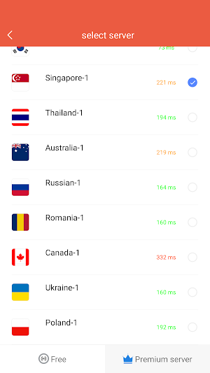 VPN Singapore - SG Super VPN Screenshot 1