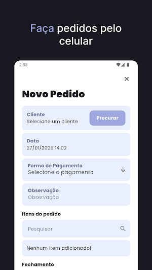 SIC Pedidos (Novo) Screenshot 0