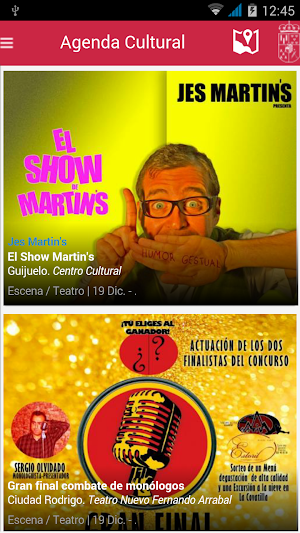 Agenda Cultural de Salamanca Screenshot 0