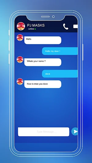 Fake call for pjmask cat boy Screenshot 2