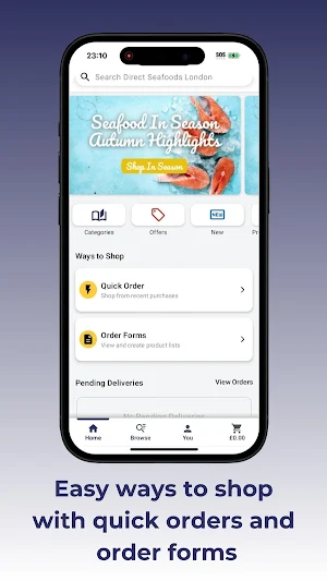 Direct Seafoods London Screenshot 1