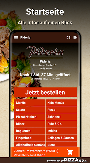 Pideria Herne Screenshot 1