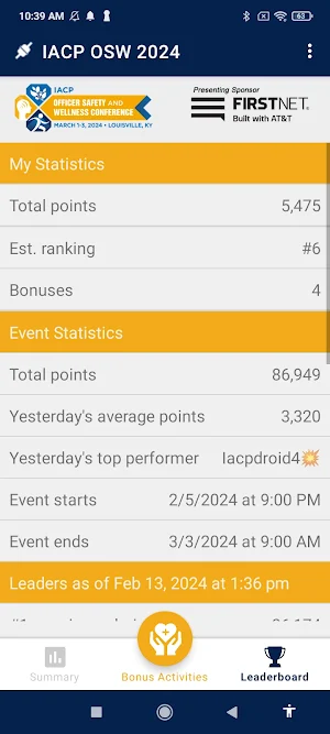 IACP OSW Wellness Screenshot 3