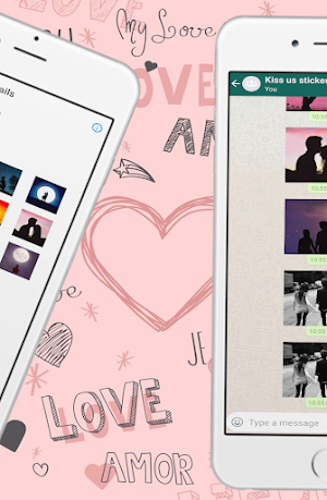 WAStickerApp kiss us  2022 Screenshot 3