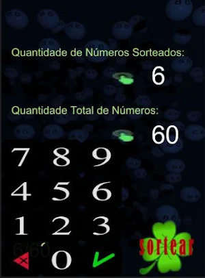Números Aleatórios Screenshot 0