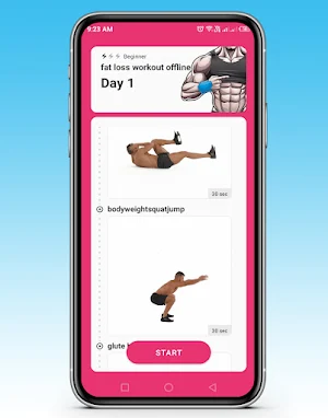 Fat Loss Workout Offline Screenshot 1