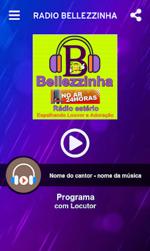 Rádio Bellezzinha Screenshot 1