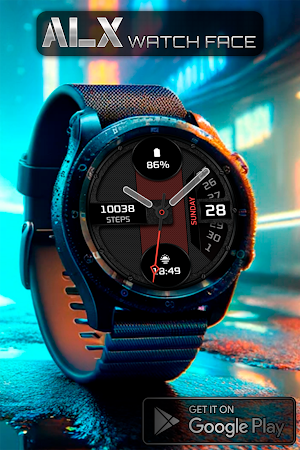 ALX18 Analog Watch Face Screenshot 0