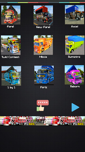 Mod Bussid Truk Farel Screenshot 1