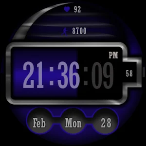 W-Design WOS073 - Watch Face Screenshot 0