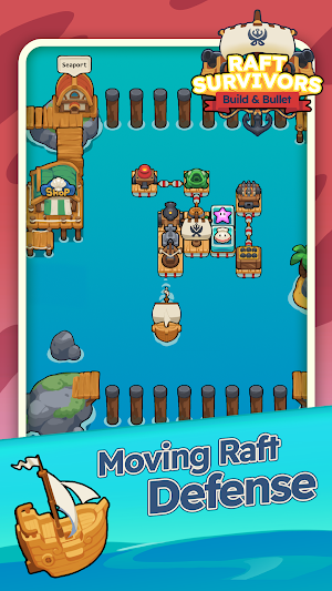 Raft Survivors: Build & Bullet Screenshot 0