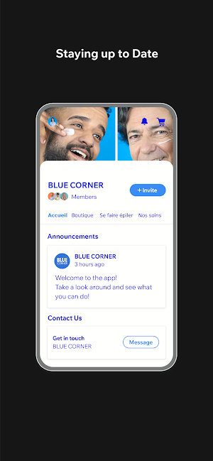 BLUE CORNER Screenshot 2