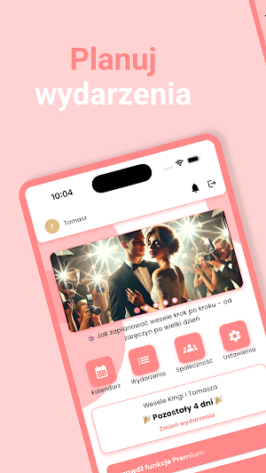 Partier – planowanie wydarzeń Screenshot 0