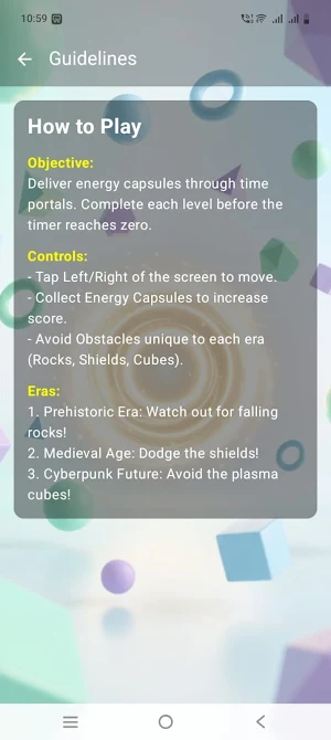 Time Portal Courier Screenshot 1