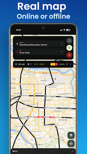Taipei MRT Metro Map Offline Screenshot 3