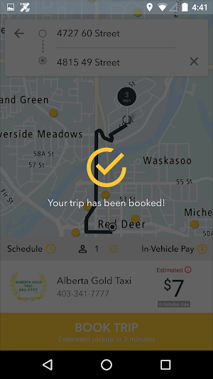 Alberta Gold Taxi screenshot 3
