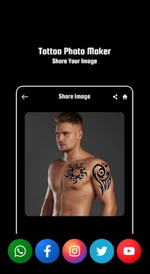 3D Tattoo Design Editor Screenshot 3