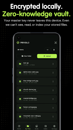Privsilo: Secure File Storage Screenshot 1