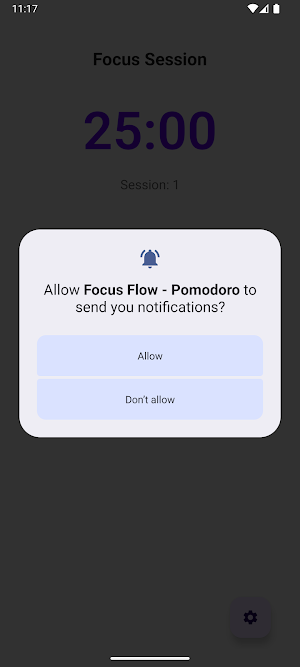 Focus Flow – Pomodoro Screenshot 1